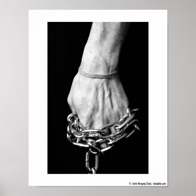 "Händer som bind #1" 11x14 Poster (Framsidan)