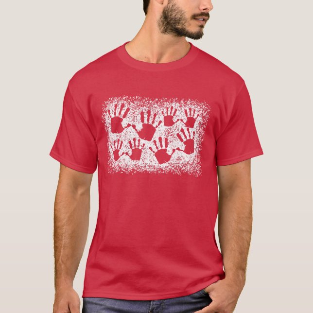 Händer T Shirt (Framsida)