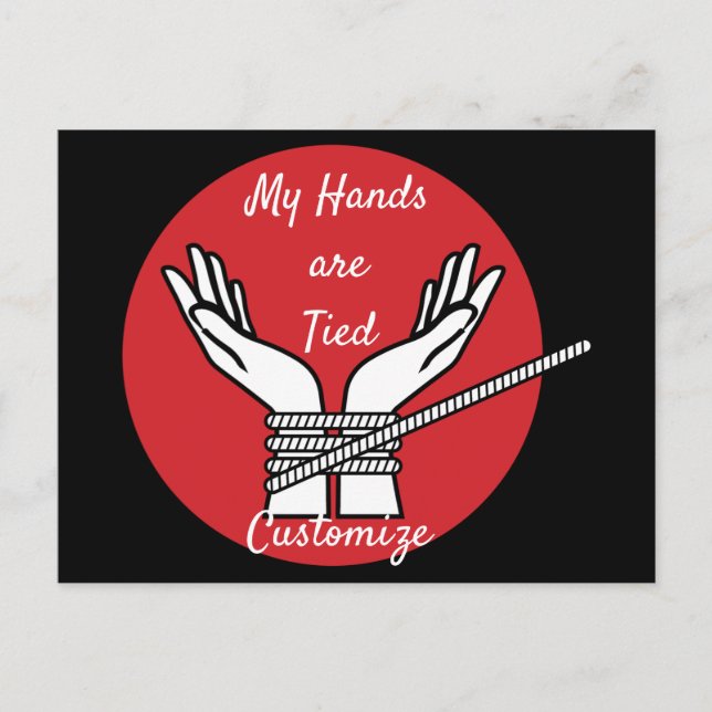 Händer Tied Thunder_Cove Vykort (Framsida)