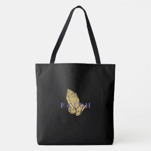 Händer till Prayer Tote Bag Tygkasse