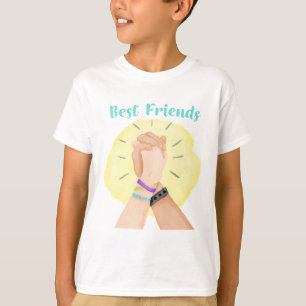 Händer tillsammans Bästa vän T Shirt