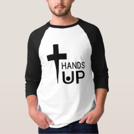 Händer uppåt t shirt