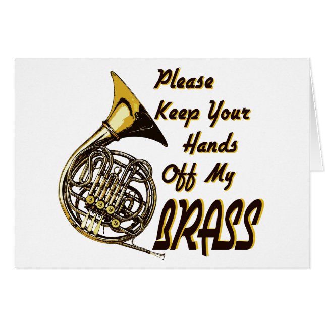 Händer utanför min klass hälsningskort (Framsidan Horizontal)