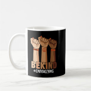 Händer Var vänliga mot mobbning och enande dag 202 Kaffemugg