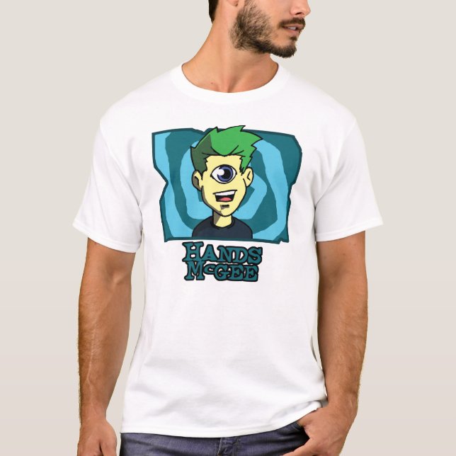 HänderMcgee utslagsplats Tee Shirt (Framsida)