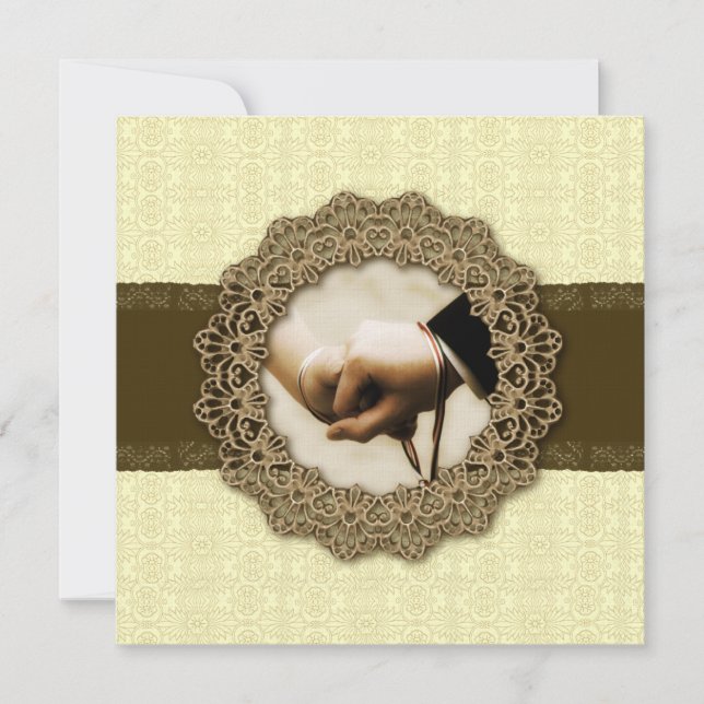 Handfastehölje Inbjudningar (Framsida)