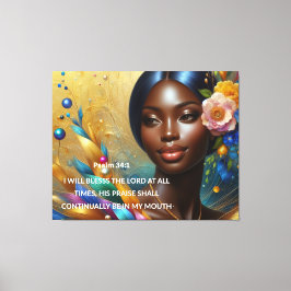 Handflatan 34:1 canvastryck