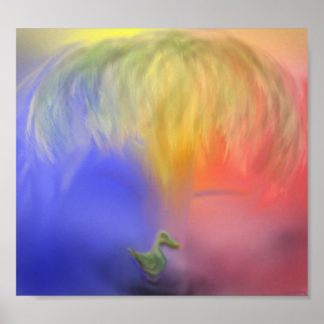 Handflatan anka väg poster (Framsidan)