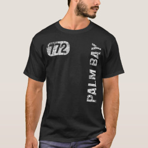 Handflatan Bay Florida 772 Area Code Vintage Retro T Shirt