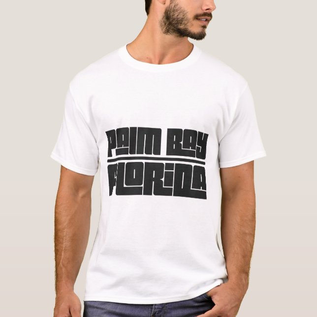 Handflatan Bay - Florida T Shirt (Framsida)