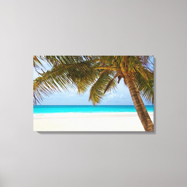 Handflatan Beach Canvastryck (Framsida)