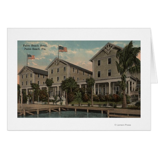 Handflatan Beach, FL - Exterior View of Handflatan Hälsningskort (Framsidan Horizontal)