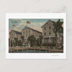 Handflatan Beach, FL - Exterior View of Handflatan Vykort