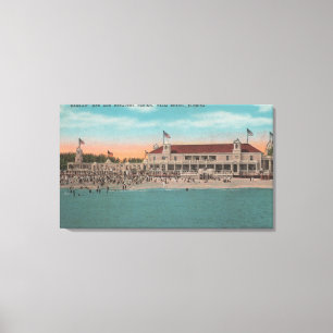 Handflatan Beach, FL - Oceanview of the Breakers C Canvastryck