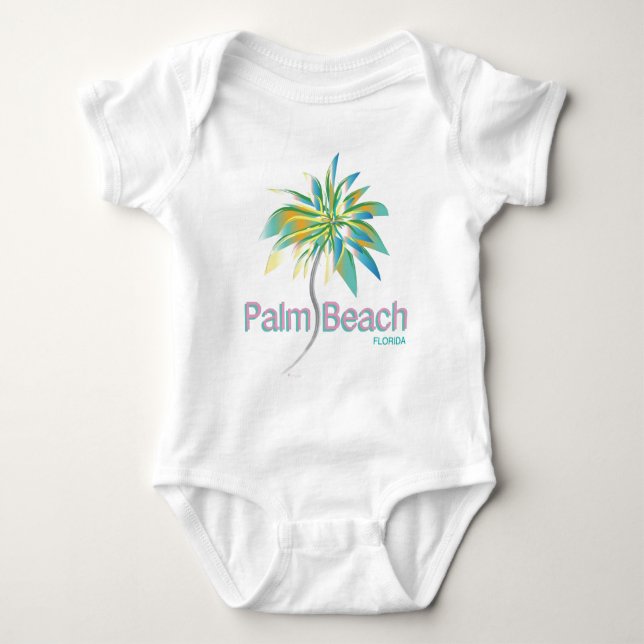 Handflatan Beach, Florida Tee (Framsida)
