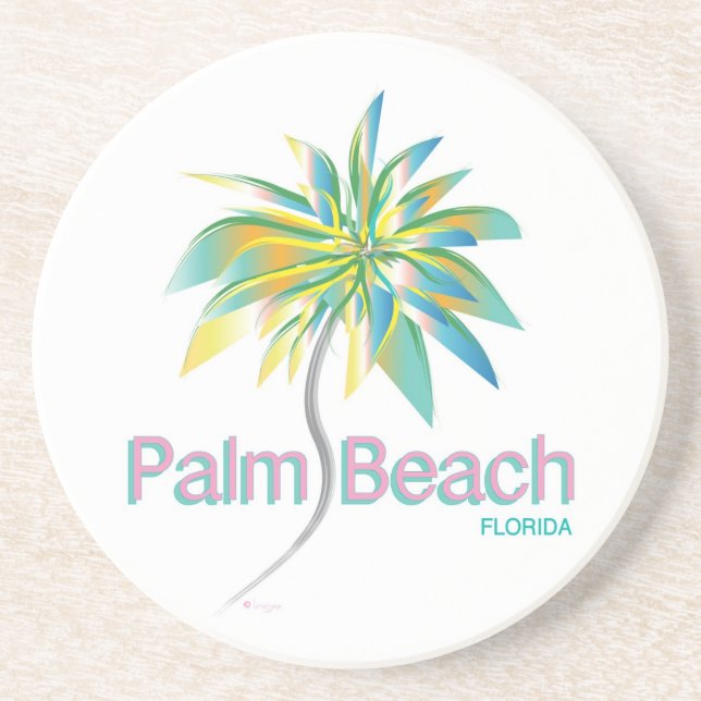 Handflatan Beach, Florida Underlägg Sandsten (Framsidan)
