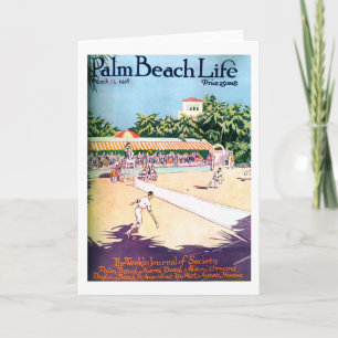 Handflatan Beach Life #12-anteckningskort Kort
