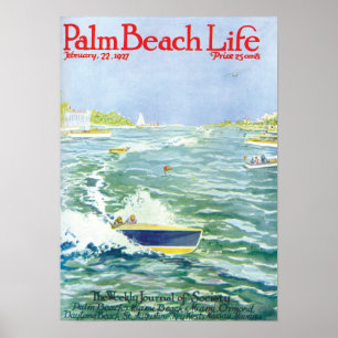 Handflatan Beach Life #2-utskrift Poster