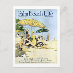 Handflatan Beach Life #3-vykort Vykort