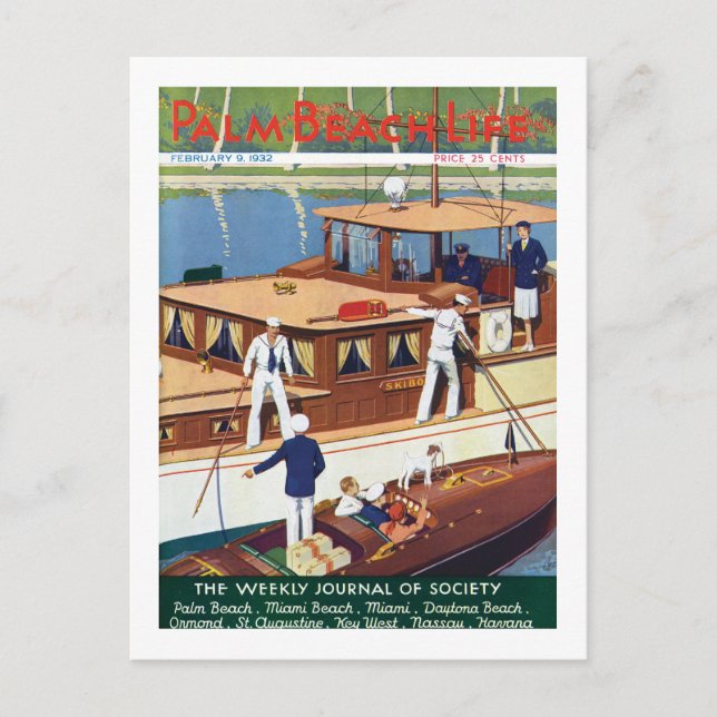 Handflatan Beach Life #6-vykort Vykort (Framsida)