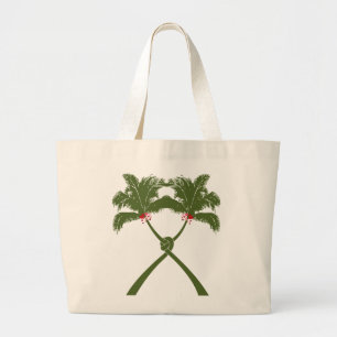 Handflatan Beach Wedding Tote Bag Bag Jumbo Tygkasse