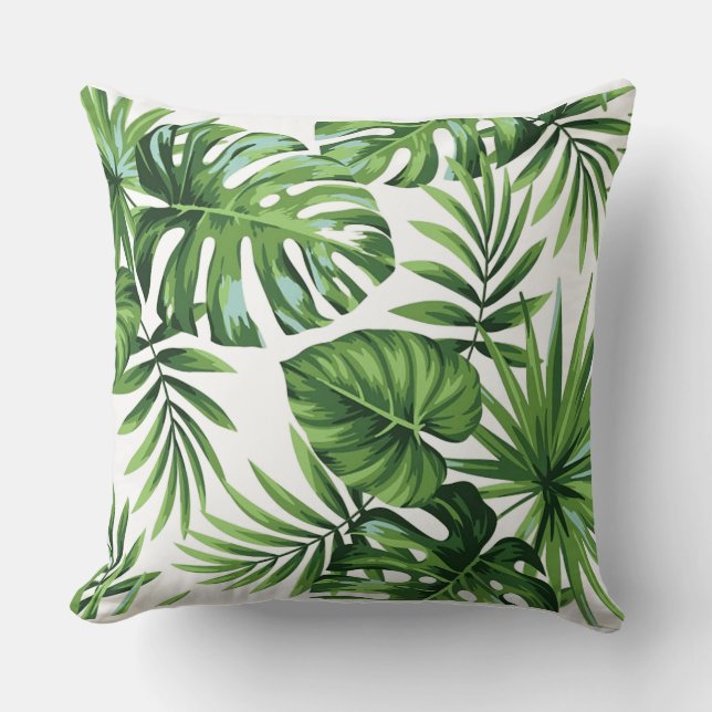 Handflatan blad kudde (Framsida)