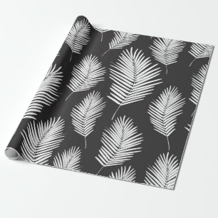 Handflatan Blad Mönster Presentpapper
