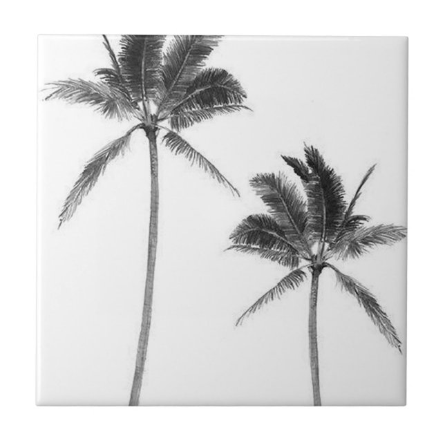 Handflatan California Vintage retro tile Kakelplatta (Framsidan)