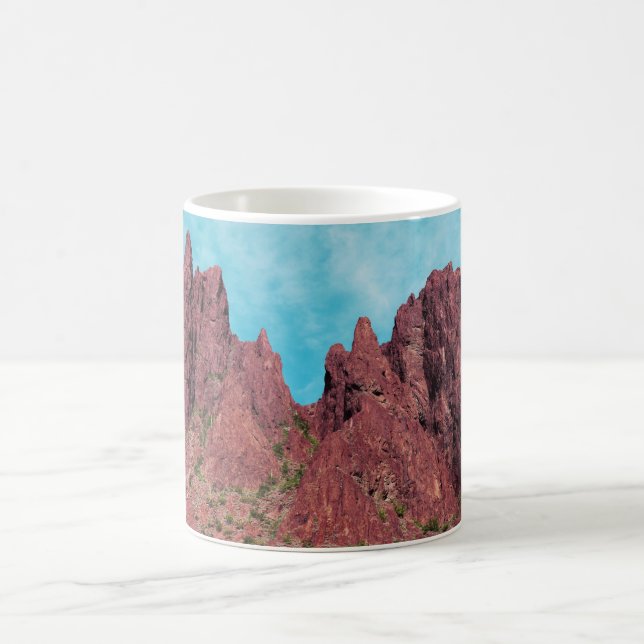 Handflatan Canyon Arizona Kaffemugg (Center)