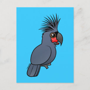 Handflatan Cockatoo Vykort