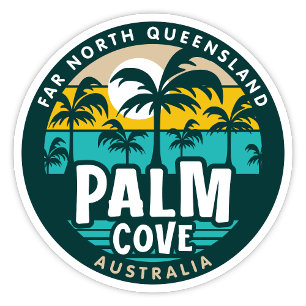 Handflatan Cove, Queensland Australia Sticker Klistermärken