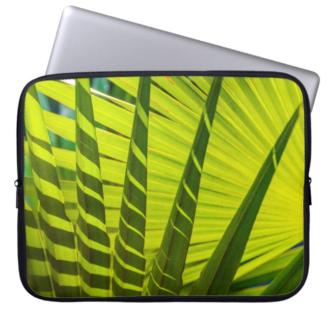 Handflatan Fläkt, Kilauea, Kauai, Hawaii Wetdräkt Laptop Fodral (Framsidan)