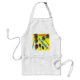 "Handflatan Himlar: I KÄRLEK Los Angeles 2" Apron Förkläde