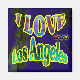 "Handflatan Himlar: I KÄRLEK Los Angeles 4" Magnet