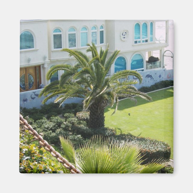 Handflatan i Oceanside CA Magnet (Framsidan)