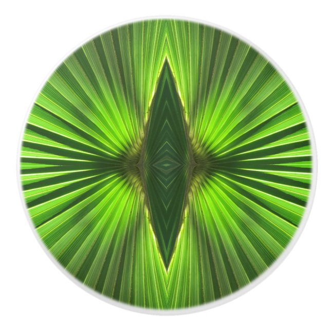 Handflatan Life | Grönt Handflatan Frond Knopp (Framsidan)