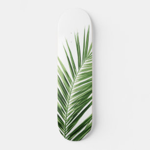 Handflatan Löv #1 #minimum #tropical #wall #decor Mini Skateboard Bräda 18,5 Cm