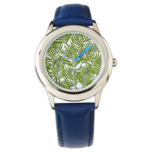 Handflatan löv armbandsur