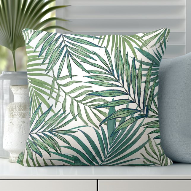 Handflatan Löv Dekorativ kudde (Explore Totally Coast's Exclusive Pillow Designs.)