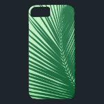 Handflatan löv - emerald and lime green<br><div class="desc">Mörk emerald grönt handflatan löv silhuette mot ljusgrön bakgrund</div>