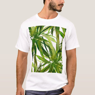 Handflatan Löv Hand Painting Mönster T Shirt