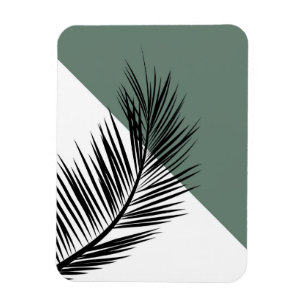 Handflatan löv magnet