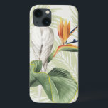 Handflatan Löv med vit fågel<br><div class="desc">"Avian Paradise II" av Grace Popp. Handflatan Lämnar med vit tropisk fågel. | 157016GG</div>