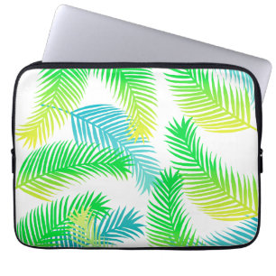 Handflatan löv mönster laptop fodral
