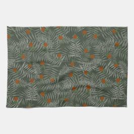 HANDFLATAN LÖV & ORANGAR KÖKSHANDDUK