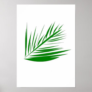 Handflatan Löv Poster