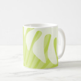 Handflatan Löv Trio Lime Green Coffee Mugg
