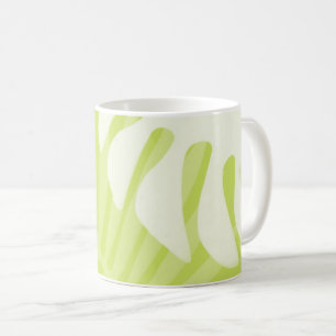 Handflatan Löv Trio Lime Green Coffee Mugg