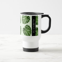 Handflatan Löv, Tropical Mönster, ditt namn Resemugg