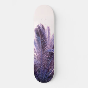 Handflatan Lövs Beach Dream #1 #tropical #wall #ar Mini Skateboard Bräda 18,5 Cm